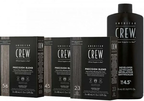 American Crew Precision Blend — окрашивание для мужчин 